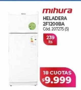 Naldo Lombardi Mihura heladera 2f1200ba oferta