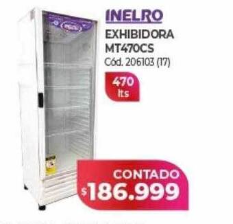 Naldo Lombardi Inelro exhibidora mt470cs oferta