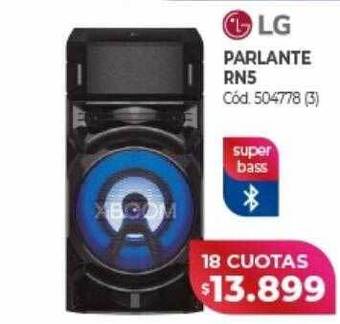 Naldo Lombardi Lg parlante rn5 oferta