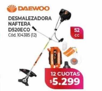 Naldo Lombardi Desmalezadora naftera d520eco daewoo oferta