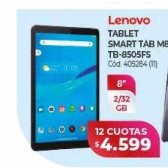 Naldo Lombardi Lenovo tablet smart tab m8 tb-8505fs oferta