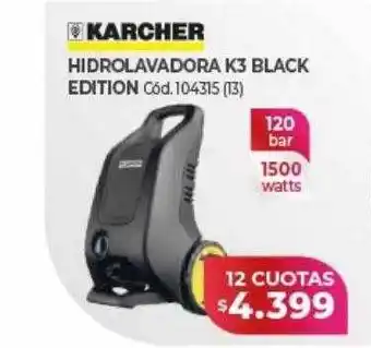 Naldo Lombardi Karcher hidrolavadora k3 black edition oferta