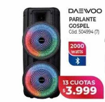 Naldo Lombardi Daewoo parlante gospel oferta