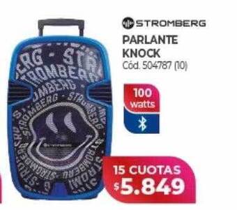 Naldo Lombardi Stromberg parlante knock oferta