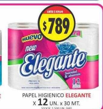 Supermercados Becerra Papel higienico elegante oferta