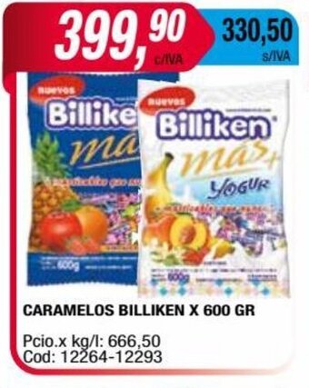 Maxiconsumo Caramelos Billiken x 600gr oferta