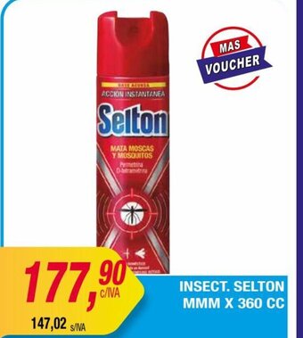 Maxiconsumo Insect. Selton MMM x 360cc oferta