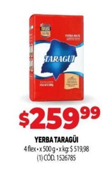 Makro Yerba Taragüi oferta