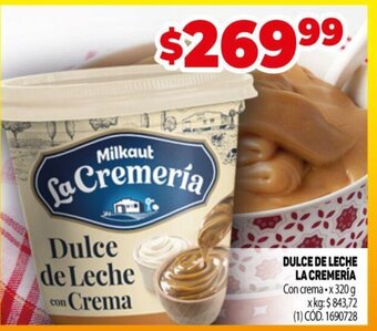 Makro Dulce De Leche La Cremería oferta