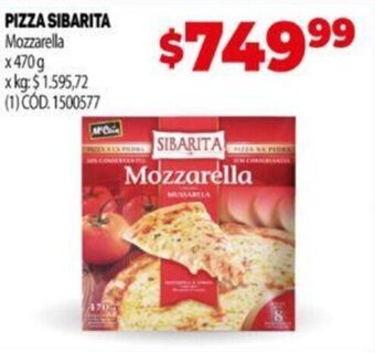 Makro Pizza Sibarita oferta