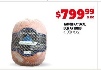 Makro Jamón Natural Don Antonio oferta