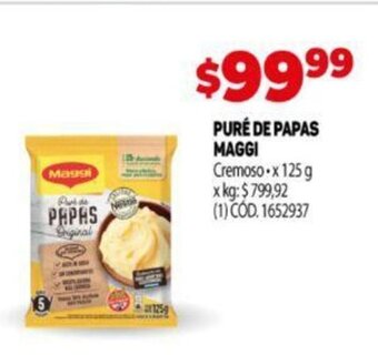 Makro Puré de Papas Maggi oferta