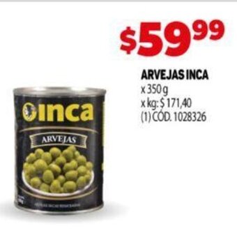 Makro Arvejas Inca oferta