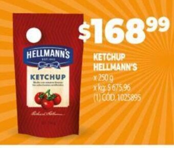 Makro Ketchup Hellmann's oferta