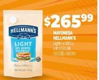 Makro Mayonesa Hellmann's oferta