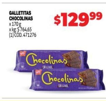 Makro Galletitas Chocolinas oferta