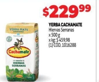 Makro Yerba Cachamate oferta