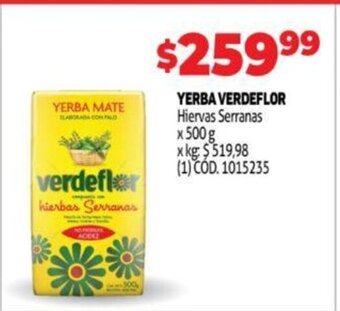 Makro Yerba Verdeflor oferta