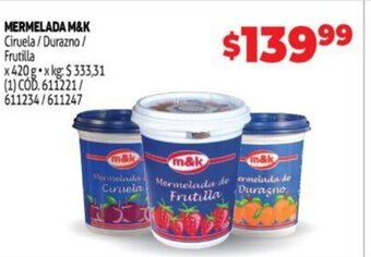 Makro Mermelada M&K oferta