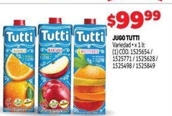 Makro Jugo Tutti oferta