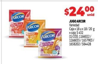 Makro Jugo Arcor oferta