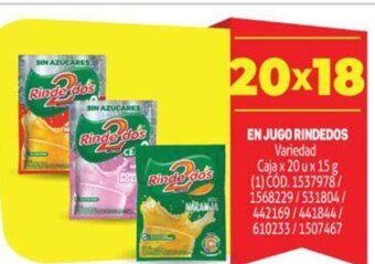 Makro En Jugo Rindedos oferta