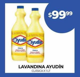 Supermercados Tadicor Lavandina ayudín oferta