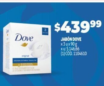 Makro Jabón Dove oferta