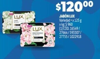 Makro Jabón Lux oferta