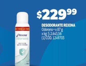 Makro Desodorante Rexona oferta