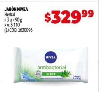 Makro Jabón Nivea oferta