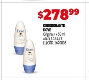 Makro Desodorante Dove oferta