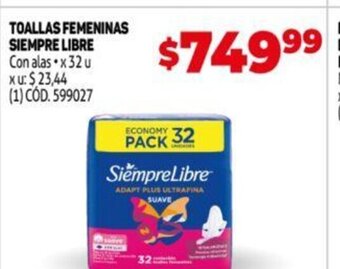 Makro Toallas Femeninas Siempre Libre oferta