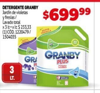 Makro Detergente Granby oferta