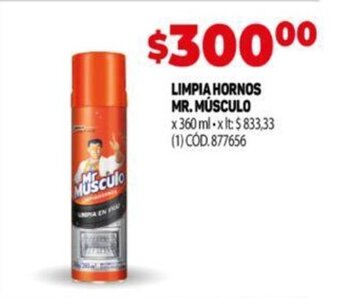 Makro Limpia Hornos Mr. Músculo oferta
