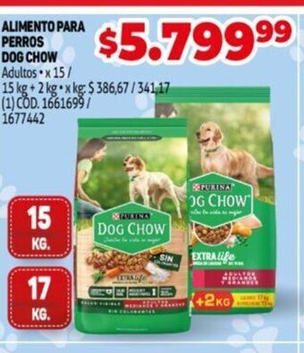Makro Alimento Para Perros Dog Chow oferta