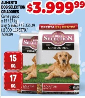 Makro Alimento Dog Selection Criadores oferta