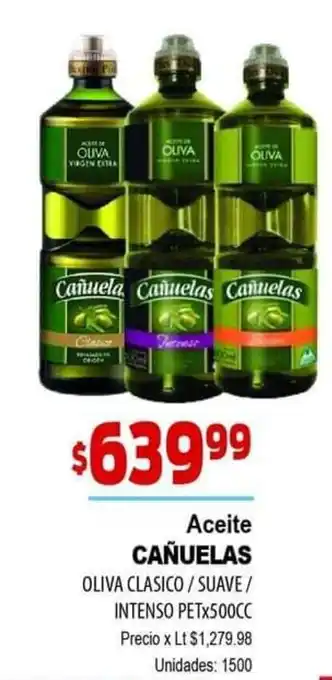 Supermercados Top Aceite Cañuelas oferta