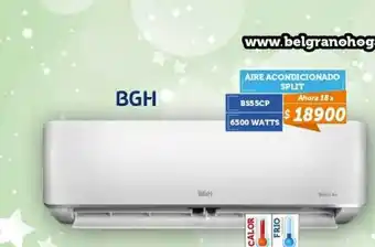 Belgrano Hogar Bgh aire acondicionado split oferta