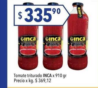 Hergo Tomate triturado inca oferta
