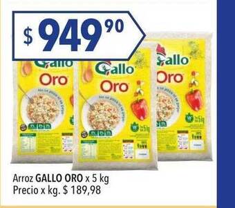 Hergo Arroz gallo oro oferta