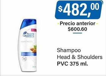 Supermercados Damesco Shampoo head & shoulders oferta