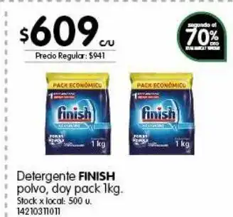 Jumbo Detergente lavavajillas finish kg oferta
