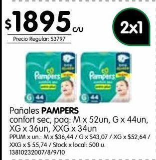 Jumbo Pañales pampers oferta