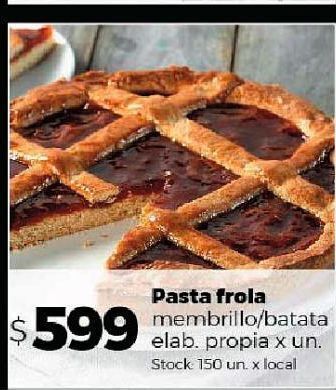 Disco Pasta frola oferta