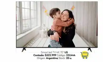 Coppel Smart led tv 4k 70 oferta
