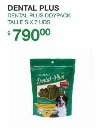 Dental plus dental plus doypack talle s x 7 uds