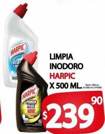 Supermercados Mariano Max Limpia inodoro harpic oferta