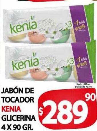 Supermercados Mariano Max Jabón de tocador kenia glicerina oferta