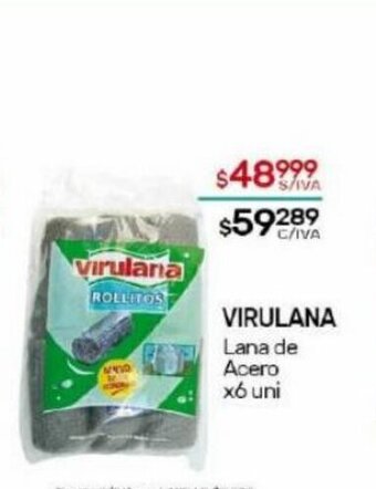 Nini Mayorista Virulana Lana de Acero oferta